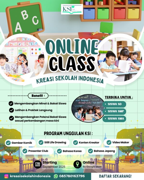 KSI Online Course - PAKET 5 Sesi