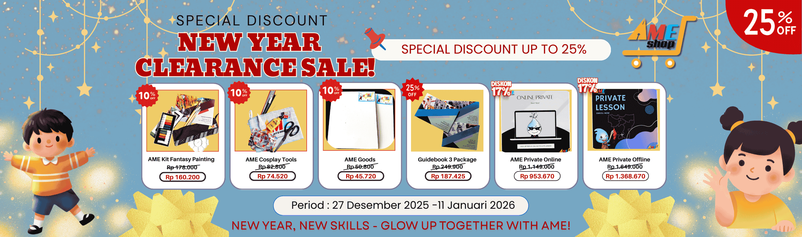 Banner40-AME Shop New Year Sale 2026