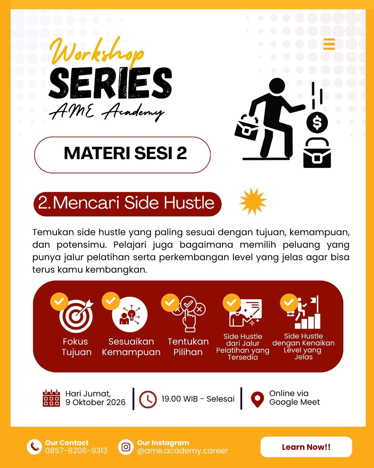 AME Academy Workshop Series 2026 (5 Sesi) - Image 3