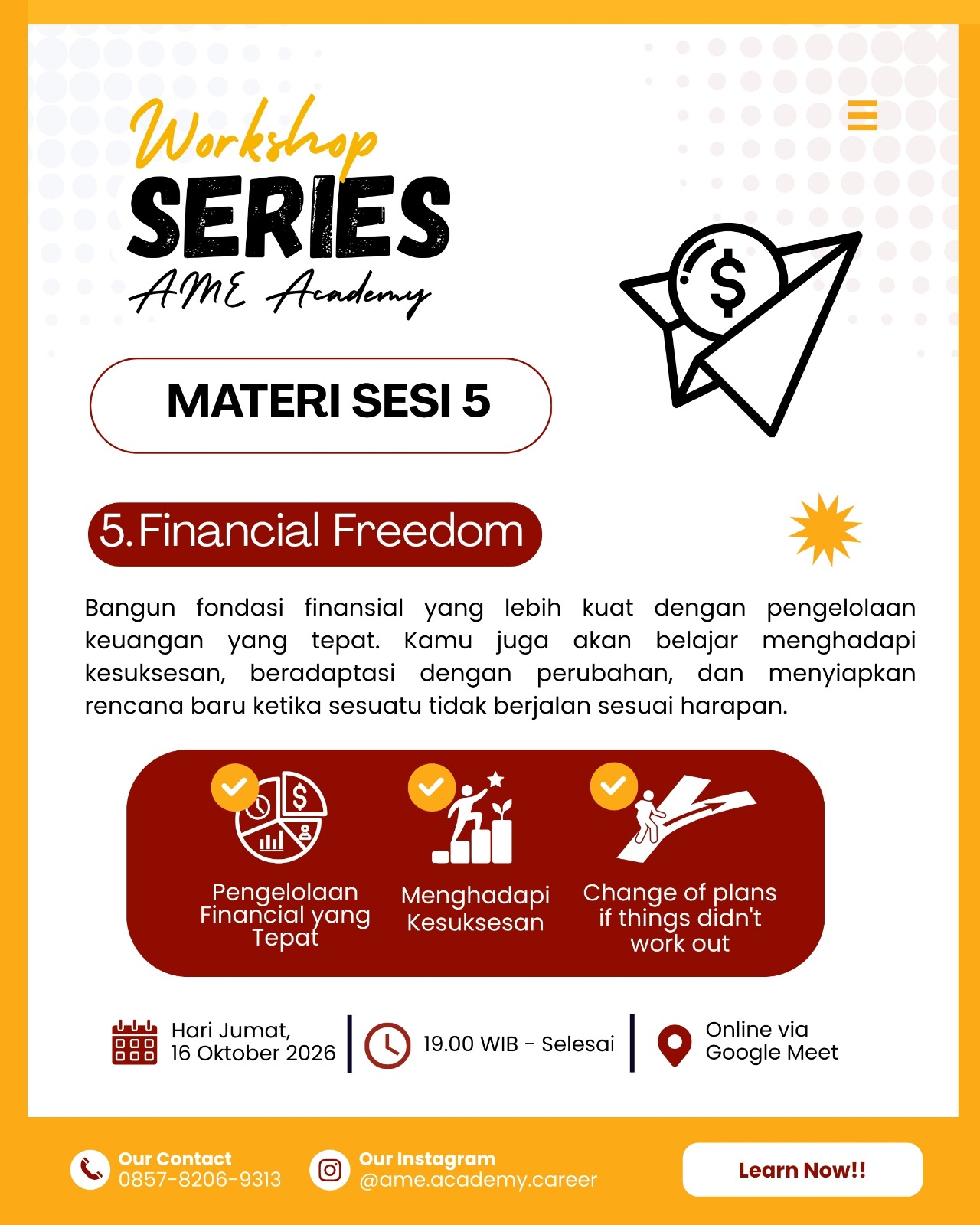 AME Academy Workshop Series 2026 (5 Sesi) - Image 6
